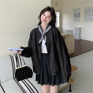 蛋白皮衣外套配丝巾披肩两个色（大货已出）2C375-603-P165-K258图片