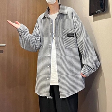 男春季新款格子衬衫C38P38，男装衬衫，星座1116-2