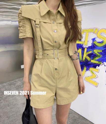 现货夏季新款欧版连体裤，女装连体裤，INSEVEN