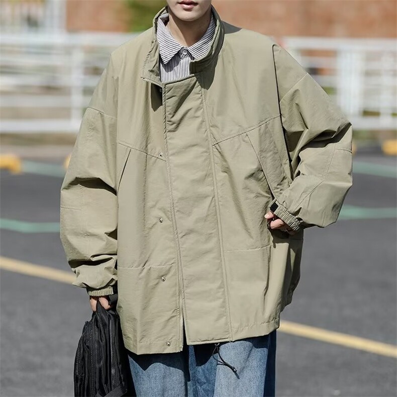 日系cityboy翻领机能工装冲锋衣夹克Y98P58,男装夹克,星座1116-2