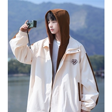 高品质新款24春秋季新款毛巾绣拼接翻领夹克外套GJK232-P80控108，男装夹克，电商B370