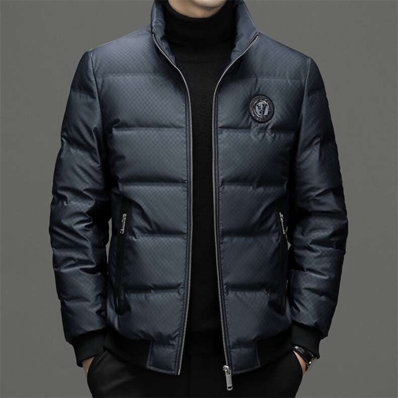 BN128钱塘2020-2中年男士冬季厚款新款保暖商务休闲羽绒服P230,男装羽绒服,钱塘207-2