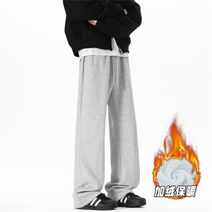 YK155 特P40 加绒P50 控78 无影墙 加绒加厚美式潮流弯刀裤运动裤图片