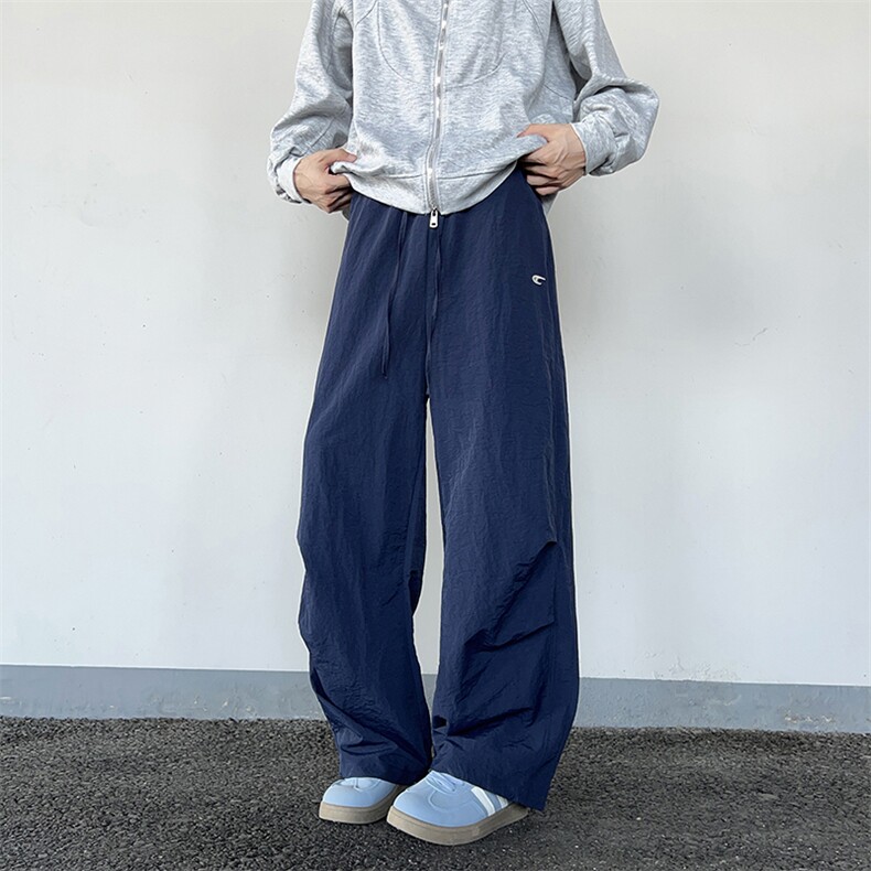速干工装裤男女款2025新款春秋宽松垂感美式休闲阔腿裤K0863-P35,男装工装外套,星座308B-2