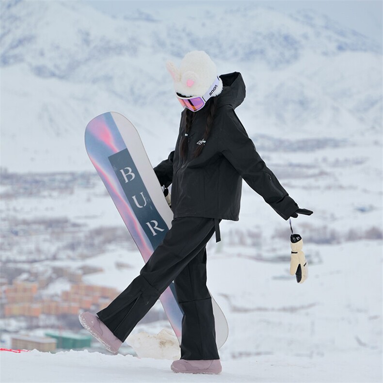 冬季潮防水防风单板时尚衣裤男女滑雪服套装M77+K1002J加绒-P245,男装休闲套装,电商A001-1