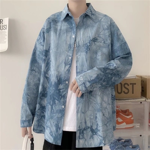 长袖衬衫男港风潮流C121P28图片