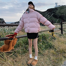 粉色羽绒服8958P235控348，女装羽绒服，2C201