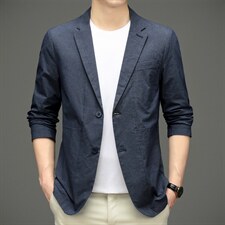 高档时尚气质轻便西装春秋简约时尚休闲男士休闲西服HM2061-P178，男装西服，星座1105-3