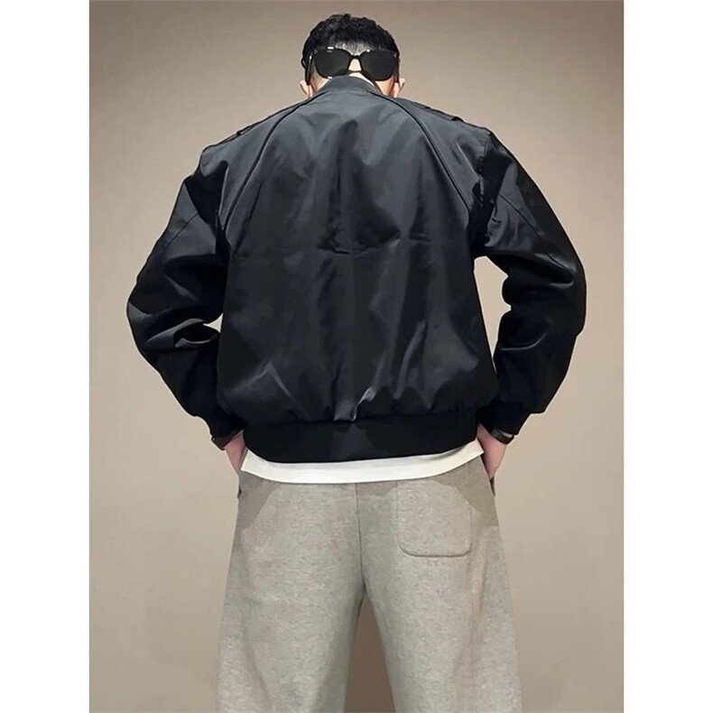 706-1-JK6197-P88特P现货秋季美式短款飞行夹克棒球服外套,男装夹克,星座706-1