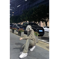 水洗做旧牛仔裤男美式宽松直筒高街复古长裤子A080-9601-P40控68，男装牛仔裤，电商A080