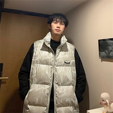 特P60冬季棉服马甲男港风宽松棉衣无袖外套MJM263，男装棉衣，电商B370