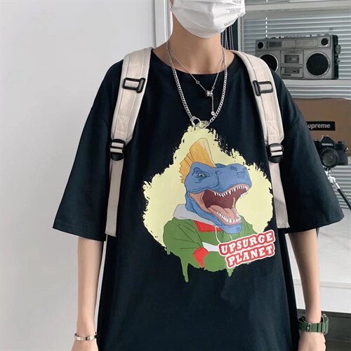 夏季潮牌男士短袖t恤男潮流上衣情侣半袖体恤衫RT20P28，男装T恤，星座1116-2