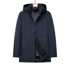 男士羽绒服常规款2021季新款连帽厚款潮流休闲外套男GR6989-P235，男装羽绒服，电商B212（原钱塘6029）