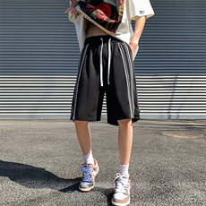 K3652-P35夏季美式冰丝透气纯色潮流情侣男女休闲百搭短裤控48，男装休闲裤，电商A009A（原A058A）