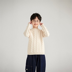 [羊毛]秋冬儿童套头羊毛衫男女同款，童装儿童羊毛衫，鑫贝羊绒