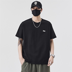 男士短袖T恤夏季新款时尚百搭休闲运动圆领半袖上衣T2202-P38控69，男装T恤，电商A237