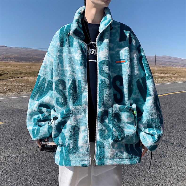 特P75新款春装款羊羔毛外套加厚宽松情侣棉衣YG04，男装背心/马甲，电商B370