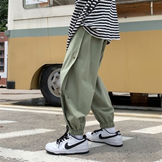 2024秋新款主推款休闲裤男宽松直筒工装裤子227-2*C548*P50控68，男装休闲裤，星座227-2
