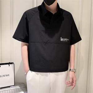 23年夏季男士翻领T恤 B226-8032-p48 90%锦纶 10% 氨纶图片