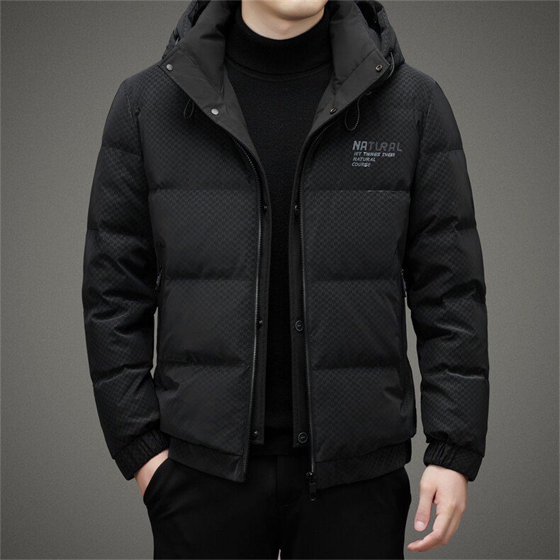 DZ8607钱塘2020-3商务休闲简约百搭冬季厚款中年男士羽绒服P240,男装羽绒服,钱塘207-3