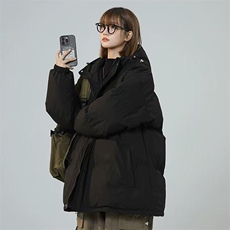 现货高品质美式高街冬季重磅三防加厚羽绒棉衣厚外套面包棉服，男装棉衣，电商A443