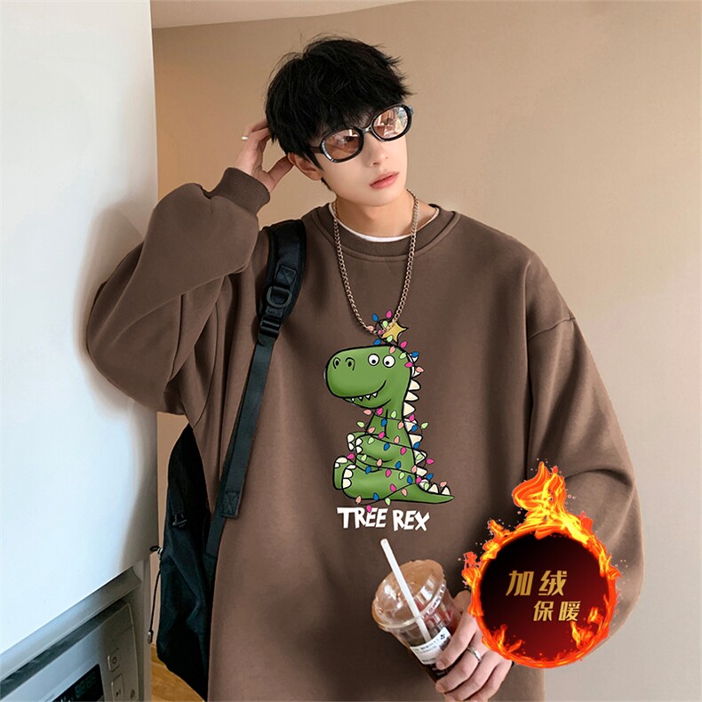 龙年卫衣冬季加绒加厚卫衣男女外套DY5509常规特P28加绒特33,男装卫衣,电商A486
