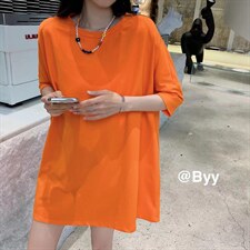 （现货）夏季彩色大版T，其它，佰依缘儿