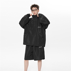 防晒服套装男夏季半拉链防晒衣外套短裤两件套TZ68310B-1-P80，男装牛仔裤，星座310B-1