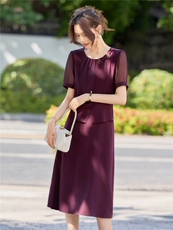 【2026夏季女装新款】时尚优雅气质中长款连衣裙，女装连衣裙，缘衣格