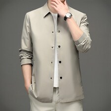 BEA10219钱塘2020-2中年男士夹克外套商务休闲简约百塔数据好P165，男装夹克，钱塘207-2