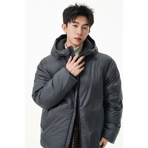 90%绒新标有报 连帽韩版宽松羽绒服外套Y995/ P350 现货图片