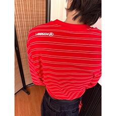 秋冬薄款打底衫高弹春横长袖条纹Tt恤圆领TA04，男装T恤，星座1116A（原606A-3）