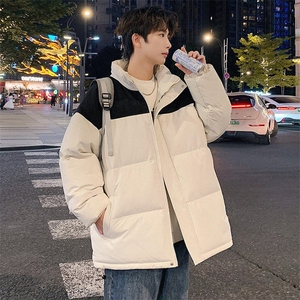 现货抖音得物品质 拼接撞色三防加厚棉衣外套冬季立领棉服MY88888图片