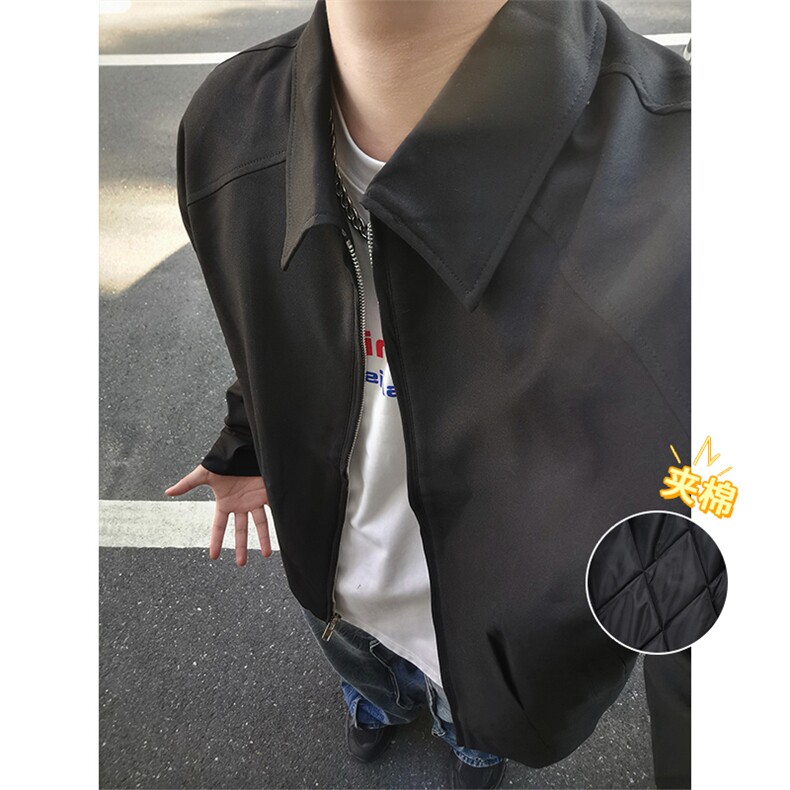 特P100 无差价冬季外套工装棉衣-HY8522 男模外景 HJ5503夹棉款图片