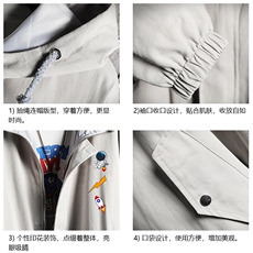 JK41165-P85加棉款-P115纯棉连帽夹克男士大码工装夹克男网格，男装夹克，电商A040A