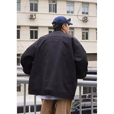 双层加厚刺绣夹克美式复古飞行员春秋冬季休闲上衣外套JA28，男装夹克，星座1116A（原606A-3）