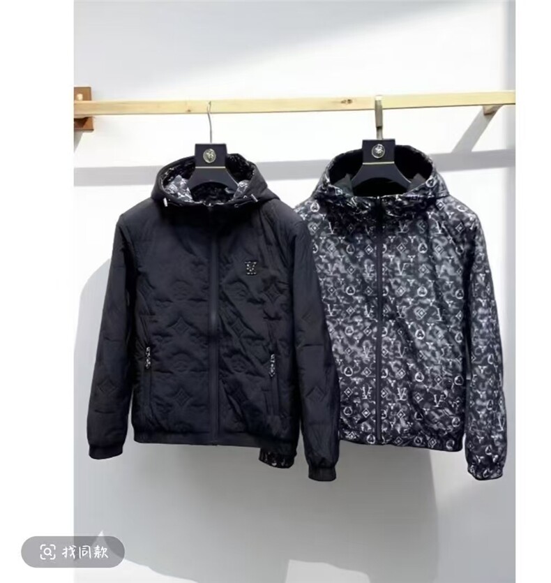 (网图)轻奢薄棉外套双面穿休闲时尚潮流百搭棉服313B-JK5603-P110,男装棉衣,星座313B