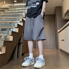深度库存抖音高克重满天星短裤沙滩裤男宽松运动卫裤DK81-特批25，男装休闲裤，电商A099