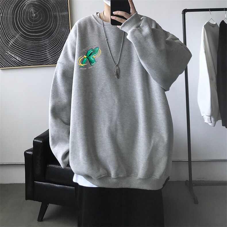 WR情侣印花圆领秋冬卫衣常规P28加绒P38S-5XL支持定制,男装卫衣,星座115A-3