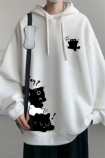 连帽卫衣男大码胖子帽衫大号运动服WY2462-P35，男装卫衣，电商A040