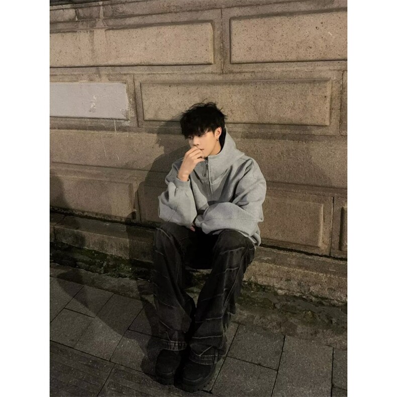 卫衣男女外套秋冬新款宽松韩版上衣连帽外套LEG1266-p59加绒68,女装短外套,星座1008