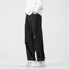 xz103A-k702-P48-限价78-无影墙大码长裤破洞