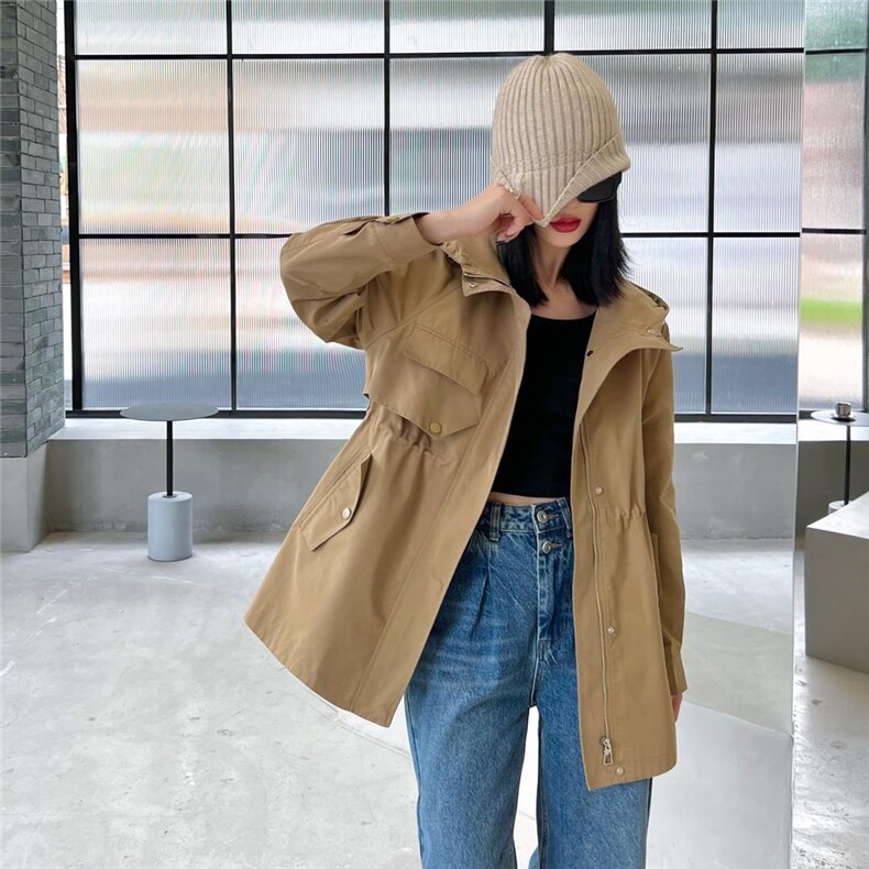 风衣外套，女装风衣，MZ 慕姿