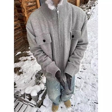 (非揭阳货)座山雕冬季加绒保暖夹克毛衣棉服XZ514-2-HXD888-P148，男装夹克，星座514-2(原B239)