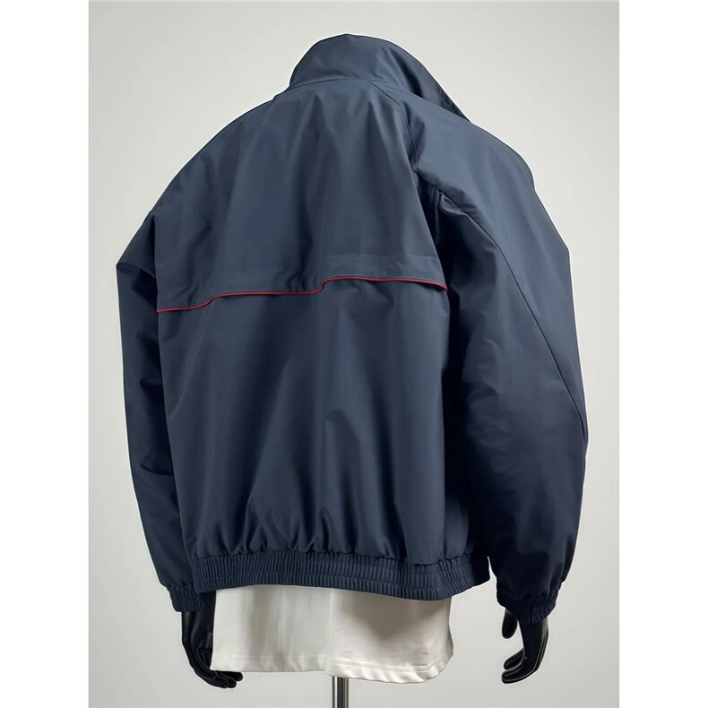 有货。棒球夹克男休闲教练服外套宽松上衣潮W6955-P56,男装夹克,星座412-3