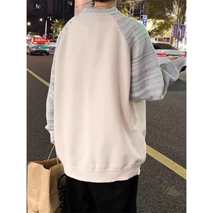 1506A/GMY6100/P52韩版秋冬潮流宽松加厚毛衣慵懒外套情侣毛衣1图片