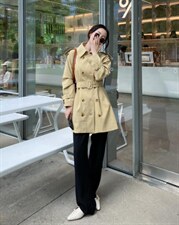 香丽迪秋装新款风衣，女装风衣，香丽迪1