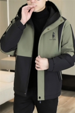 秋冬男式加绒加厚连帽夹克男时尚潮流加厚棉衣男外套MY832-P73，男装夹克，星座310B-3