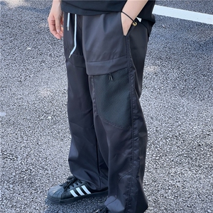 直筒长裤潮时尚潮牌青春流行百搭运动裤宽松型休闲裤图片