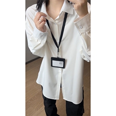 【改长袖】秋季垂感衬衫5Q1122-TP16不宽松大码衬衣男女，男装衬衫，电商A102